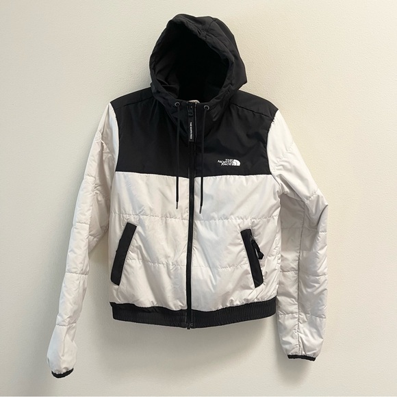 The North Face Jackets & Blazers - The North Face Highrail Hooded Gardenia White Jacket size Medium